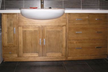 Mueble Baño Madera